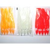 FFT SUPER CATCH LUMO, RED, ORANGE SPARKLE SQUID MUPPET LURES