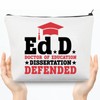 CMNIM EdD Gift Doctor Of Education Dissertation Defended Makeup Bag