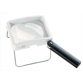 Asphä Electric Reading Glass CombiPlus Eschenbach 2032] Can Be Used As Hand Magnifier and Stand Magnifier, lens dimensions: 100 x 75 mm, Magnification: 2,8x, Dioptre: 7