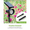 InnoGear Solar Lights, 2-in-1 Waterproof 3 LED Solar Spotlights Adjustable