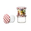 BigDean Set of 24 Jam Jars 125 ml Preserving Jars