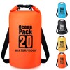 Invool Dry Bag Waterproof Bag, 5L/10L/20L/30L Waterproof Backpack Adjustable Shoulder