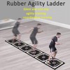 HUAGHEE Rubber Agility Ladder 8.8 Ft Non-Slip Speed Agility Training