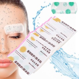 Eyebrow Protector,ANGGREK 50 Pieces Protection For Microblading Eyebrow Tattoo Protection Waterproof Tape Eyebrow Tattoo Aftercare Paste Tattoo Supplies Eyebrow Cover For Shower