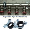 uxcell 6 Pcs Split Ring Pipe Hanger, 25mm/1inch Adjustable Pipe