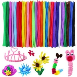 Limpiapipas Pascua Bolsa C/100 Colores LIMPIAPIPAS (CHENILLE-BAS) productos maleables, es decir, se pueden trabajar y doblar realiza decoraciones y manualidades.