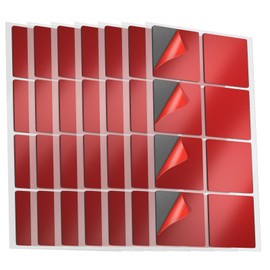 PWGHWG 56 Stück Doppelseitige Klebepads Quadrat 4 cm × 4 cm × 1,5 mm Klebepads Doppelseitig Extra Stark Wasserfest für Wand, Auto, Wohn, Büro