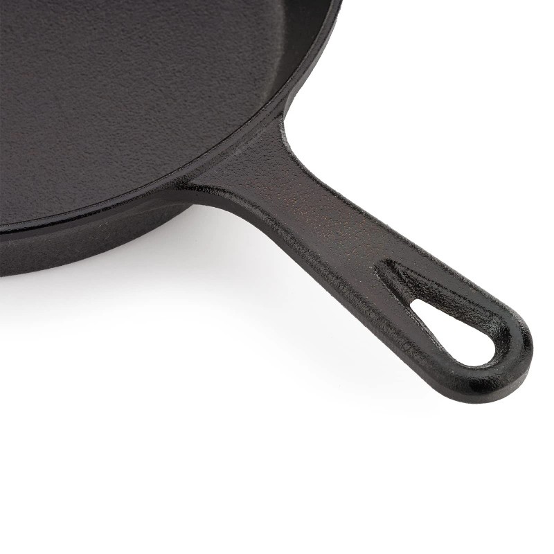 Mercer Culinary 10.25 Inch Cast Iron Skillet Heavy Duty Preseasoned