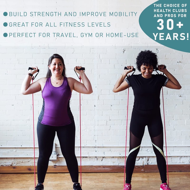 Resistance Bands with Handles, Single Resistance Bands, Exercise Bands with
