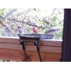 2 Pack 8" x 8" Railing Bird Feeder Tray for