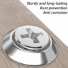 Qrity 40 Pcs 304 Stainless Steel Cup Washer, M3x11mmx2.5mm Countersunk