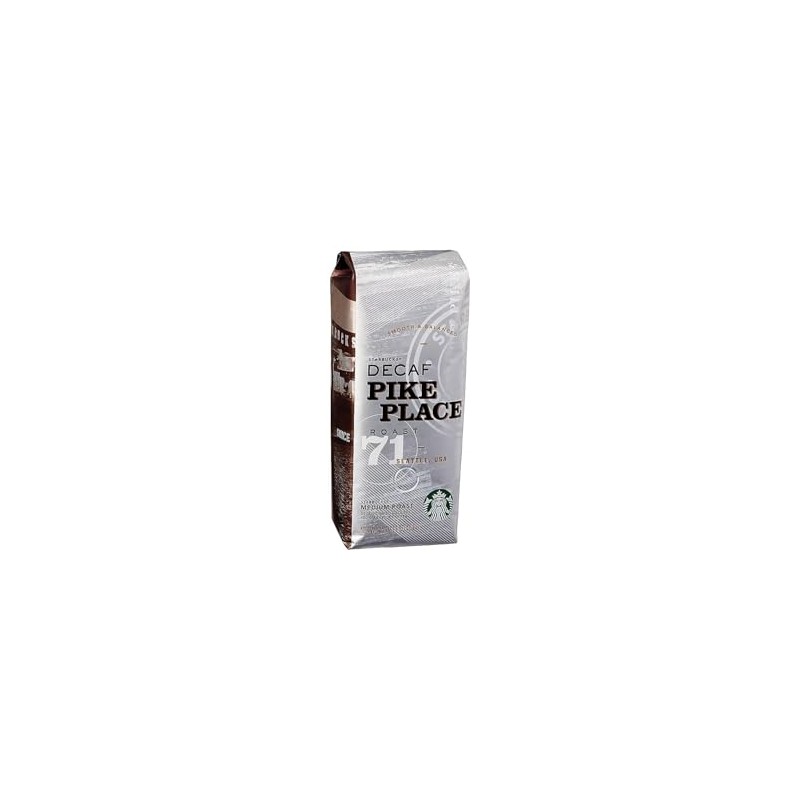 Starbucks Pike Place Decaf Whole Bean Coffee