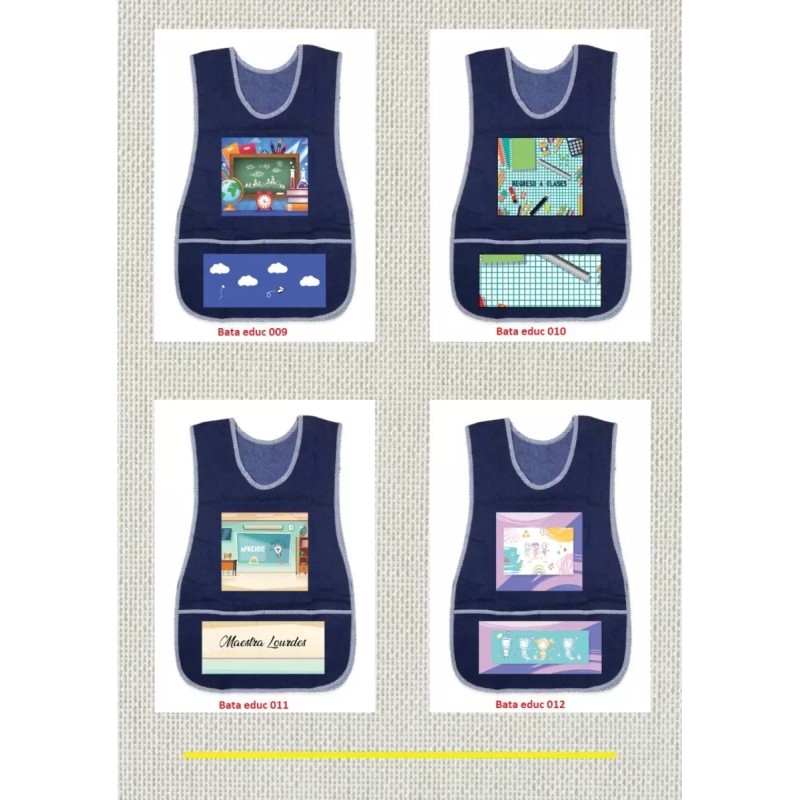 Bata Educadora 8 Batas Educadora