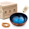 Cocovibes Coconut Bowl Buddha Bowl Lacquered Hand-Made and Environmentally Friendly