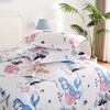 Yibeizi Mermaid Comforter Set for Girls Full Size, Kids Cute