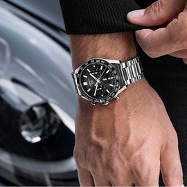 Lamshaw Compatible wit iTouch Active 4 Band, Stainless Steel Metal Replacement Straps Compatible for iTouch Active 4 Smartwatch (Silver)