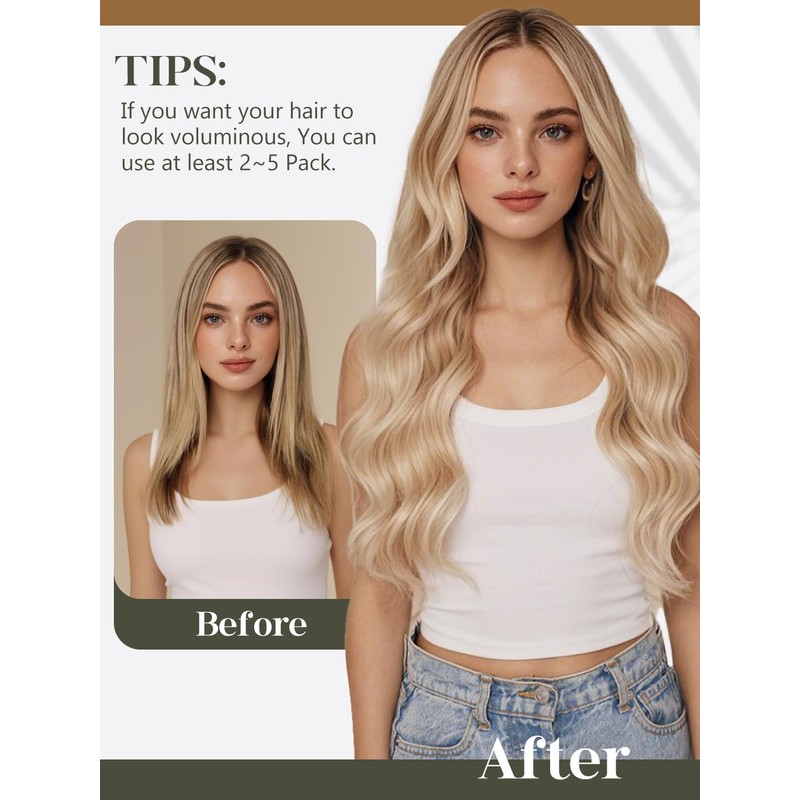 Loxxy Wide Tape in Hair Extensions - Invisible Long Tape