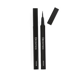DECENTNESS Eyeliner,Liquid With Ultra-Fine Tip,Long-lasting&Waterproof,Vegan Formula,0.02FlOz (Graffiti Black)