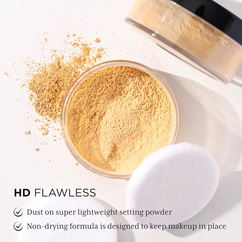 Absolute hd flawless setting powder - universal translucent
