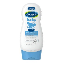 Cetaphil Baby Wash And Shampoo 230ml Organic Jabón Líquido