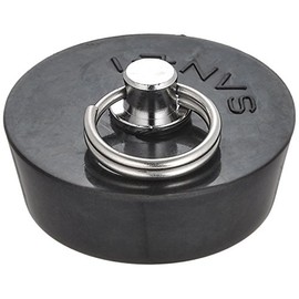 SANEI H29F-43 Rubber Plug for Bath, No Chain, Outer Diameter 1.7 inches (43 mm), Height 1.5 inches (37 mm)