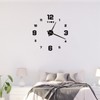 Wall Clock Large DIY Home Living Room Modern Art Decoration