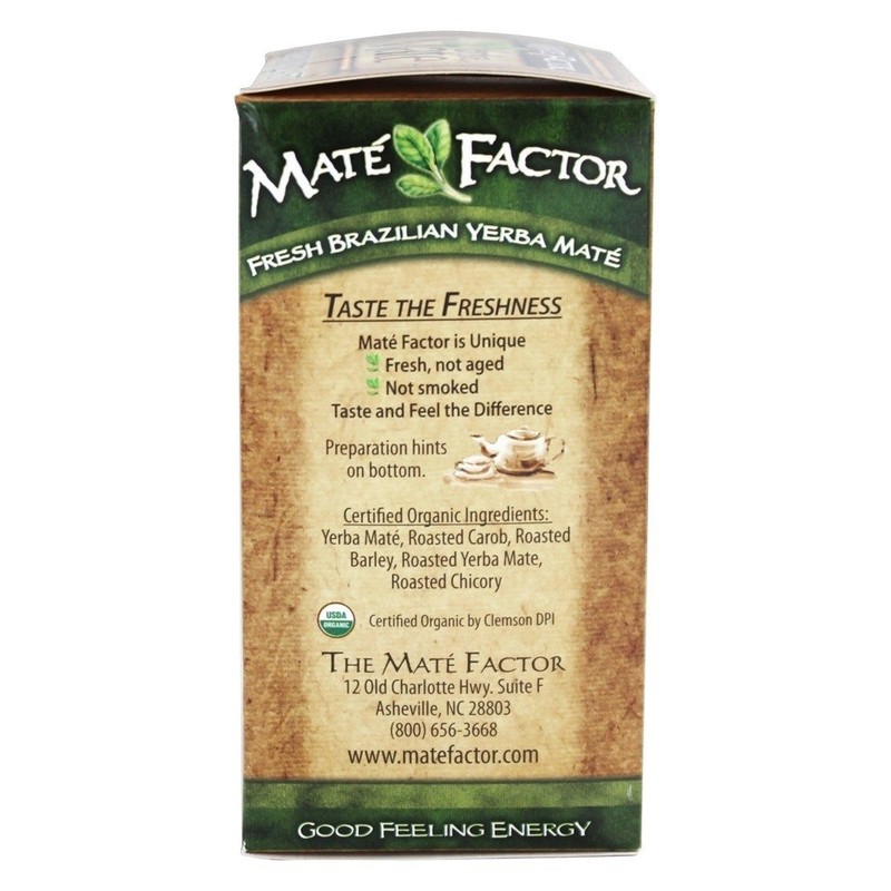 The Mate Factor Dark Roast Tea, 20 Bag (Pack of