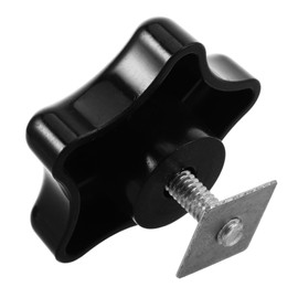 Sosoport Rv Awning Knob with Square Washer Durable Material Brace for Stable Outdoor Canopy Support Weather Resistant Tent Accessory for Camper and Rv Sunshade Protection