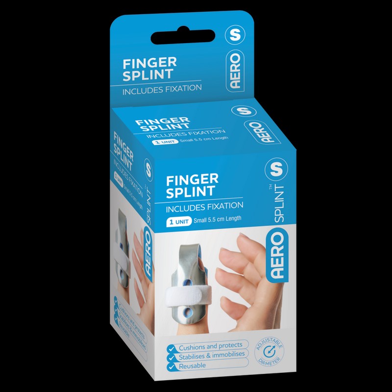 AEROSPLINT Finger Splint, Large 9.5 x 3.5 x 3.5cm