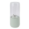 Electric USB Juicer Blender Green 6 Leaf Blades 1300mAh 500ml