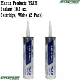 Manus Products 75AM Sealant 10.1 oz. Cartridge, White (2 Pack)