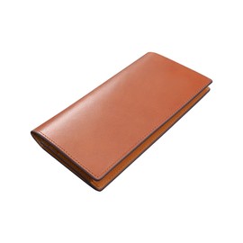 ACLUO Men's Wallet, Tochigi Leather, Long Wallet, Made by Top Leather Craftsmen, Genuine Leather, Thin, Large Capacity, Wallet, For Men, Leather Wallet, Coin Purse, Plain, Popular Brand, Gift, Braun