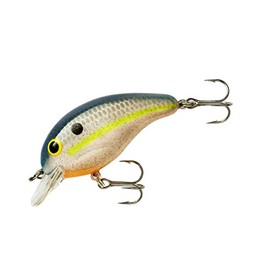 Bandit Series 100 Crankbait Bass Fishing Lures, Fishing Accessories, Dives to 5-feet Deep, 2", 1/4 oz, Sparkle Ghost