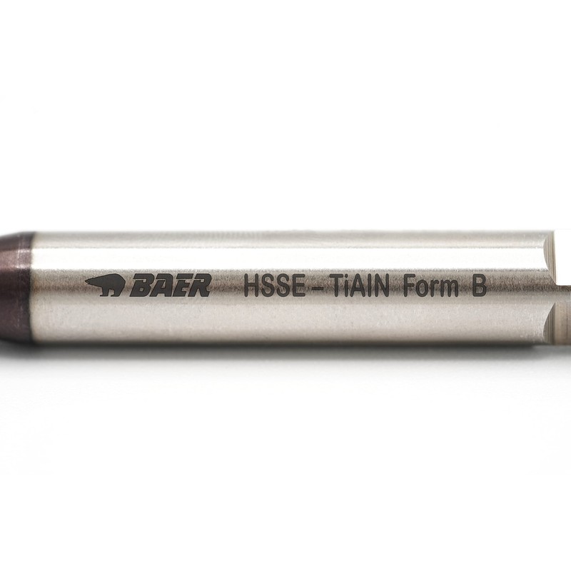 BaerCoil Baer UNiTap HSSE TiAIN M8 Form B Machine Tap