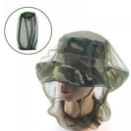 Portable Face Mosquito Net for Outdoor Activities (Weeding, Hiking) Fishing 5ea