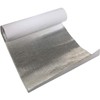 Xinhan (Gold-Silver-Black) Adhesive Backed Aluminized Thicken Fiberglass Sheet Practical Heat