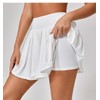 Belriviere Damen-Tennisrock mit hoher Taille, plissiert, mit Innentaschen, athletischer Golf-Skort,