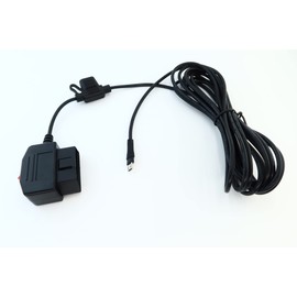 OBD II J1962 Male 16pin obd2 to Micro USB Cable Wiring Harness Power Cable for Dash Camera Cam with Fuse 5V Output