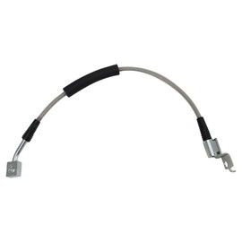 TRQ Front Performance Brake Hose Set Compatible with 1990-2001 Jeep Cherokee 1990-1992 Comanche 1993-1998 Grand Cherokee 1993 Grand Wagoneer 1990 Wagoneer 1997-2006 Wrangler