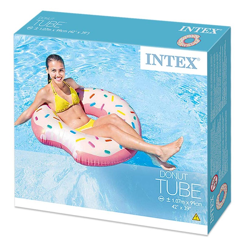 Intex – Inflatable Wheel with form of Donuts, 107 x 99 cm (59265np)