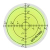 Fdit Nivel de burbuja Bullseye de 60 mm de alto,
