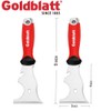 Goldblatt 2Pk 9-in-1 Paint Scraper Tool Stainless Steel Painters Tool