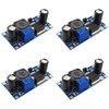 tunghey 4Pack LM2596S LM2596 with LED Display Voltmeter Buck Converter