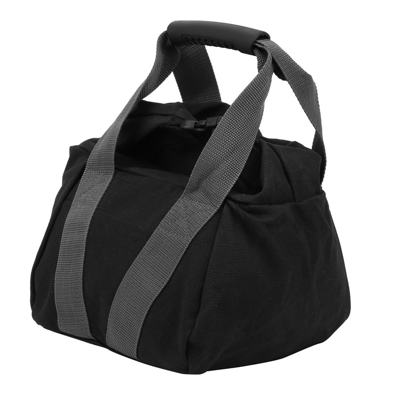 Canvas Weightlifting Training Sandbag Fitness Equipment with Comfortable Handle Gray