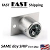 UN brand 3pin flush High Quality mounting jack male 3pin