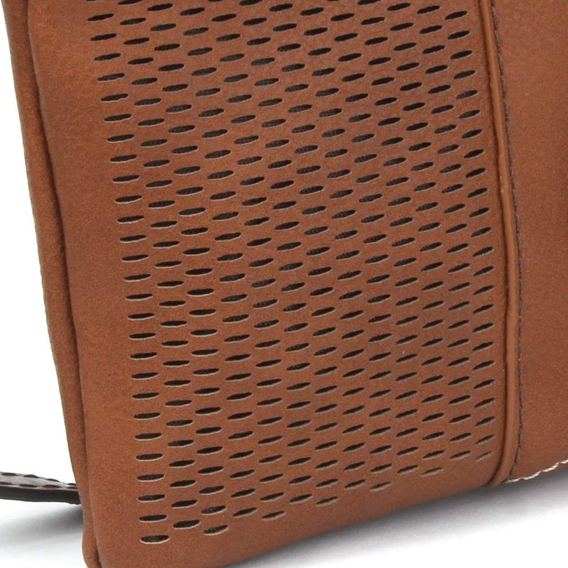 CHALA LaserCut Mini Crossbody/Purse with Convertible Strap Stylish, Compact, Versatile,