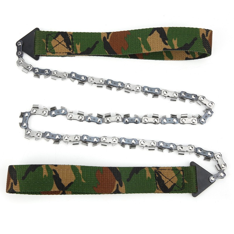 Outdoor Mini Portable Hand Chain Saw Survival 33T Logging Camping