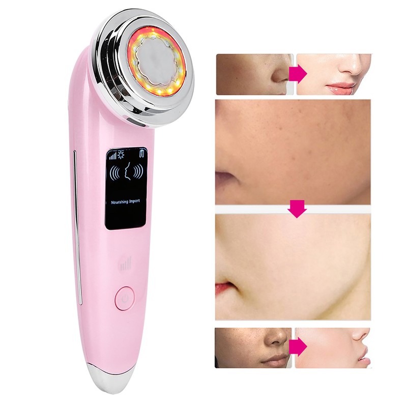 Photon Light Therapy Machine Vibration Face Lifting Tightening Face Care