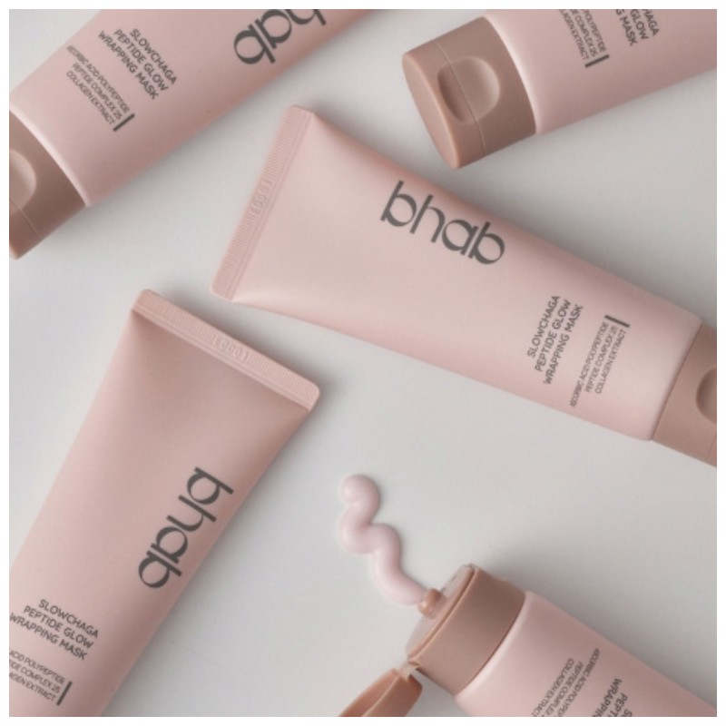 BHAP Slowchaga Peptide Glow Wrapping Mask 75ml