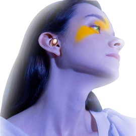 Pink Micro Earbuds for Small Ear Canals Wireless Bluetooth 5.2 Headphones Small Tiny Wireless Earbuds Ear Buds for Small Ears Bluetooth Mini Ear Buds Headset with Microphone for Work